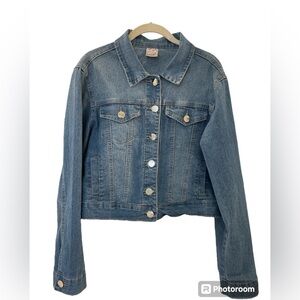 Cropped Denim Jacket